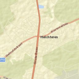 Helchteren Street Map
