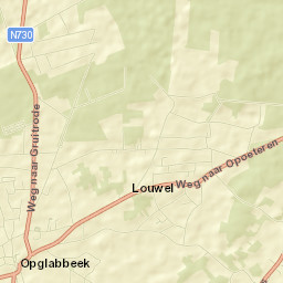 Opglabbeek Street Map