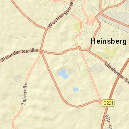Heinsberg Street Map