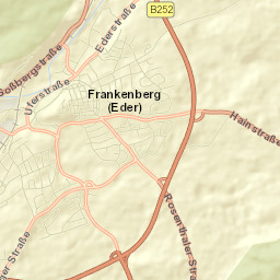 Frankenberg Street Map