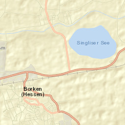 Borken Street Map