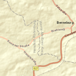 Cornberg Street Map