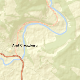 Creuzburg Street Map