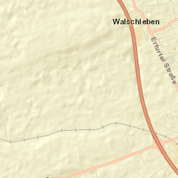 Walschleben Street Map