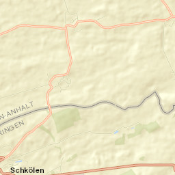 Schkölen Street Map