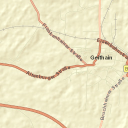 Geithain Street Map