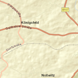 Königsfeld Street Map