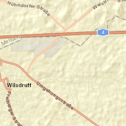 Wilsdruff Street Map