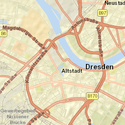 Dresden Street Map