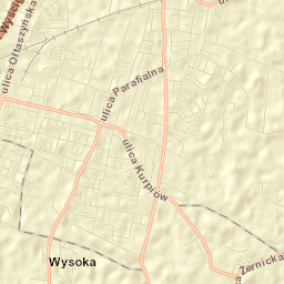 Wojszyce Street Map