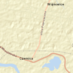 Czernica Street Map