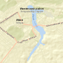 Ivnya Street Map