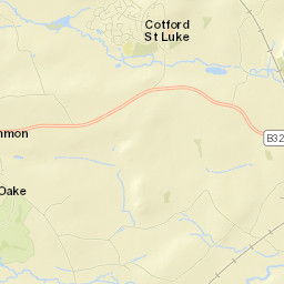 30 Saxon Close Oake Taunton Somerset Street Map