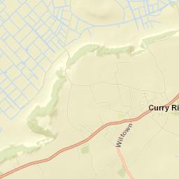 Curry Rivel Street Map