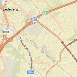 Ledeberg Street Map