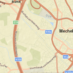 Mechelen Street Map