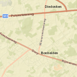 Bonheiden Street Map