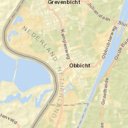 Obbicht Street Map