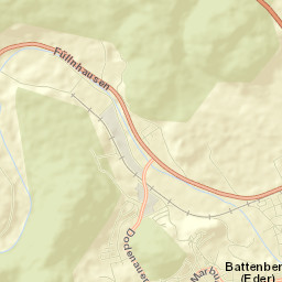 Battenberg Street Map