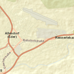 Allendorf Street Map