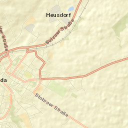 Apolda Street Map