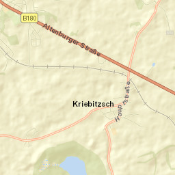 Kriebitzsch Street Map