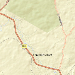 Friedersdorf Street Map