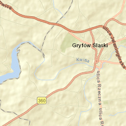 Gryfów Śląski Street Map