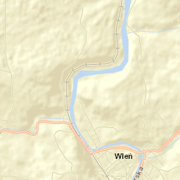 Wleń Street Map