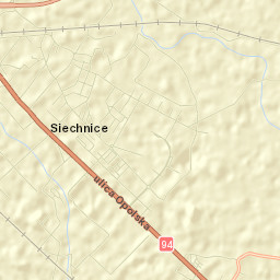 Siechnice Street Map
