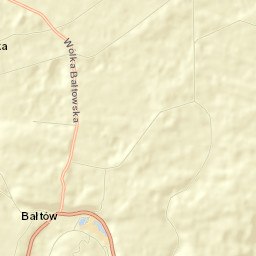 Bałtów Street Map