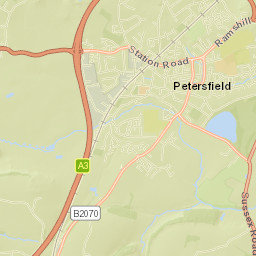 Petersfield Street Map