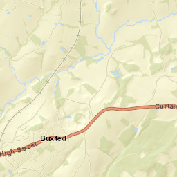 Buxted Street Map
