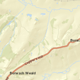 Burwash Street Map
