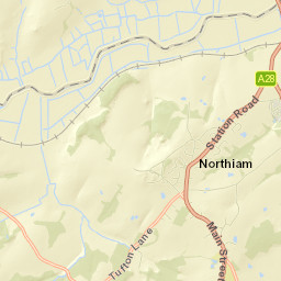 Northiam Street Map