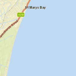 St Mary's Bay Street Map