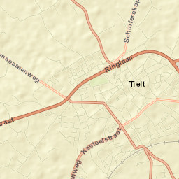 Tielt Street Map