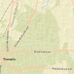 Tremelo Street Map