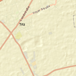 Titz Street Map