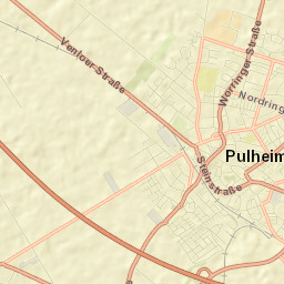 Pulheim Street Map