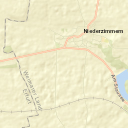 Niederzimmern Street Map