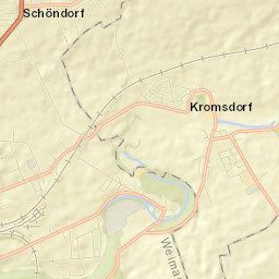 Kromsdorf Street Map