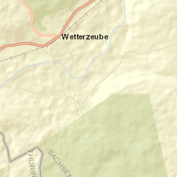 Wetterzeube Street Map