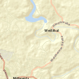 Mittweida Street Map