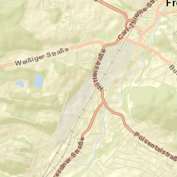 Freital Street Map