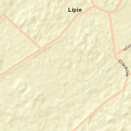 Lipie Street Map