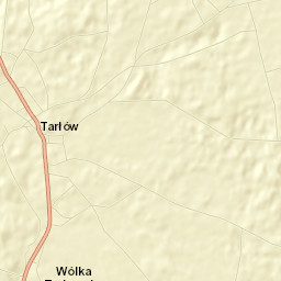 Tarłów Street Map