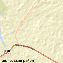 Terny Street Map