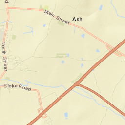 Martock Street Map
