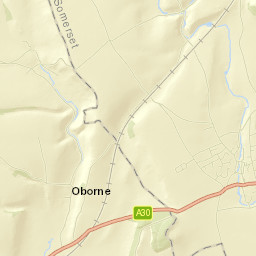 Milborne Port Street Map